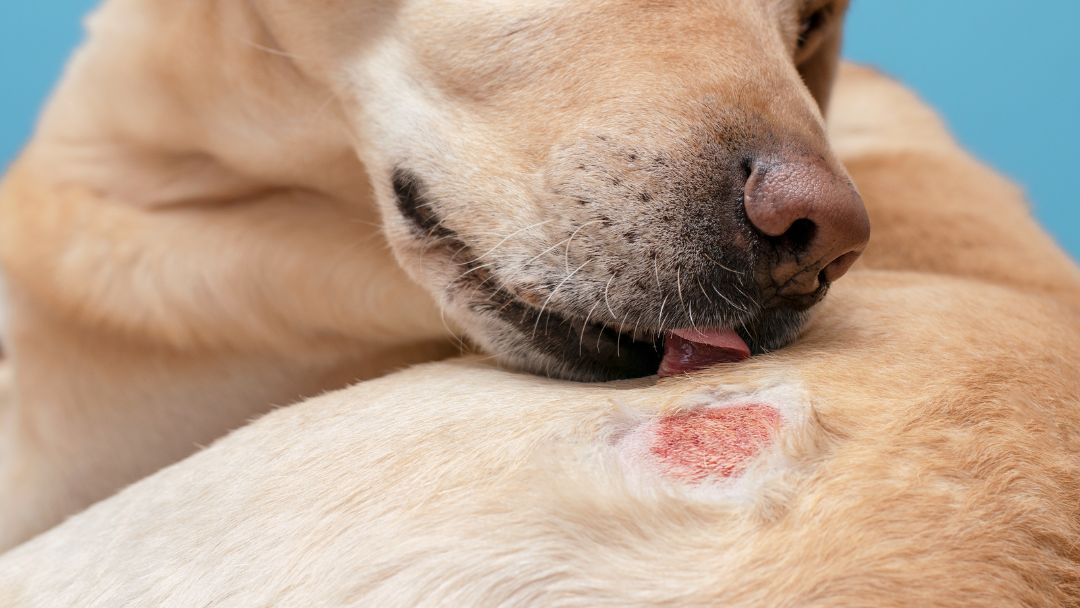 hautprobleme-hund Hund mit Hautproblemen