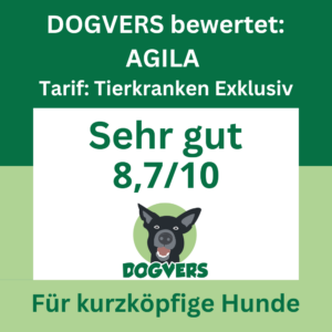 Testergebnis Agila Hundekrankenversicherung Tarif Exklusiv Bewertung gut