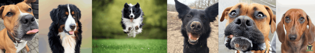 Bild Hunderassen American Pitbull Berner Sennenhund Border Collie Mischling Boxer Dackel