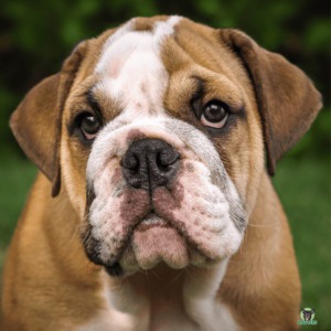 Gesundheitsprobleme bei der Old English Bulldog besteht häufig im Kopfbereich, also der Brachycepahlie