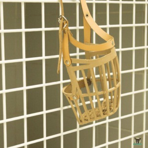 Maulkorb am Gitter 1